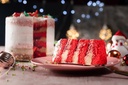 Red Velvet de Natal com Chantilly de Champagne (10 a 12 fatias)