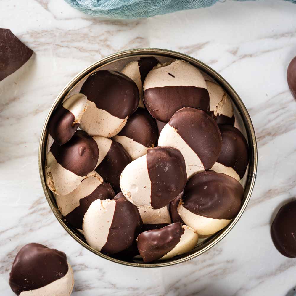 Lata com Biscoito de amêndoas 150g | Seleve